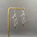 Spike & Ring Dangle Earrings