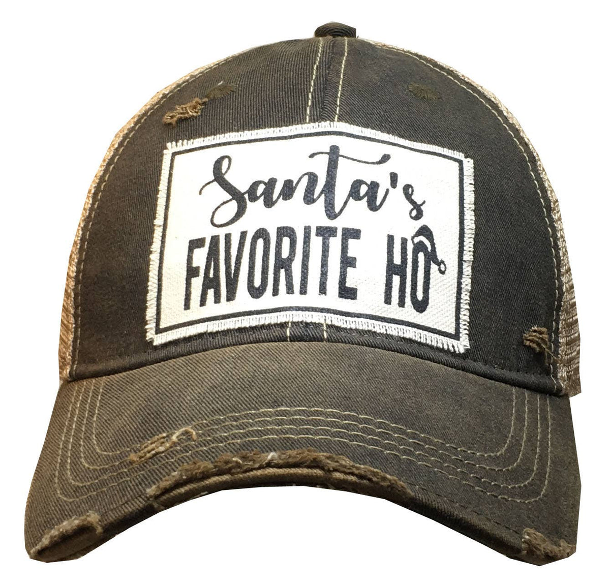 Santa's Favorite HO Trucker Hat Baseball Cap