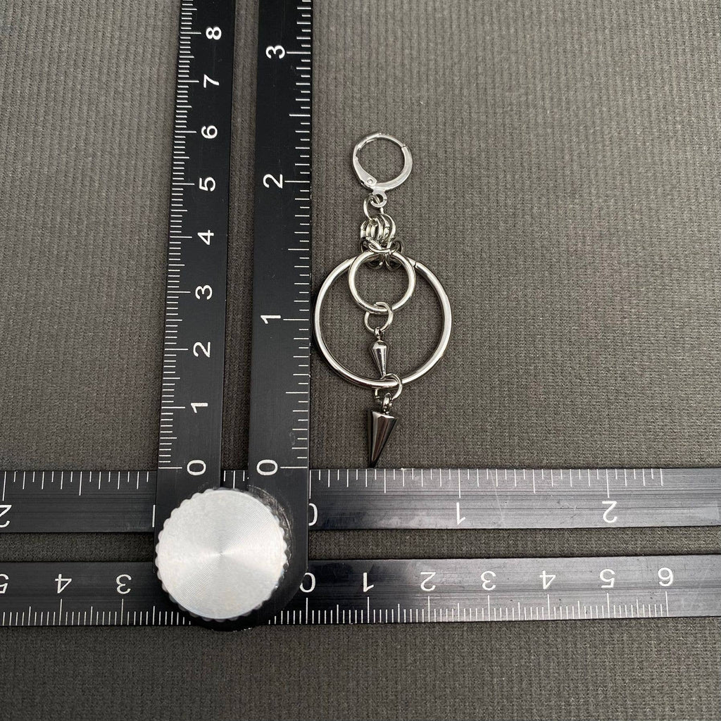 Spike & Ring Dangle Earrings