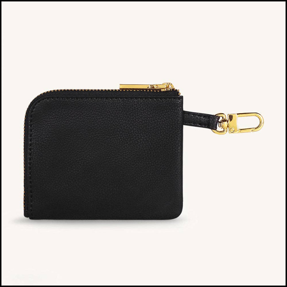 Mira & Moss Nova Compact Wallet - Black: BLACK