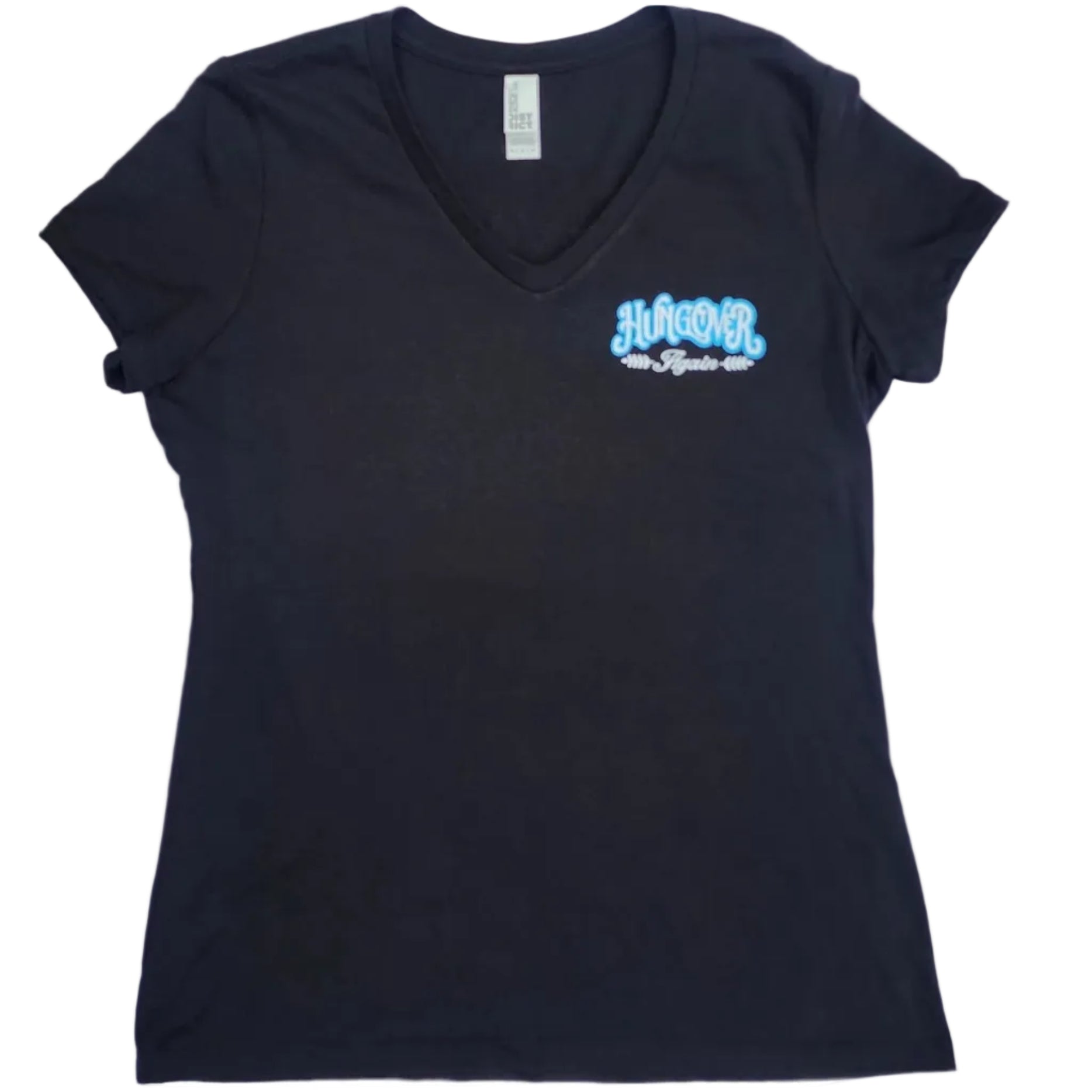 The Local Women's V Neck T-shirt Hungover Again!