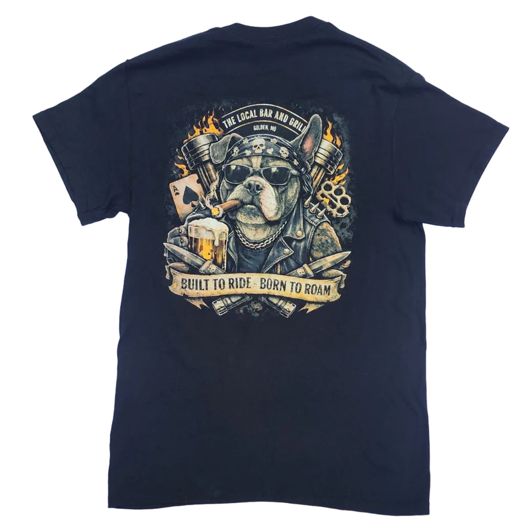 Magnus Built to Ride Born to Roam Tshirt