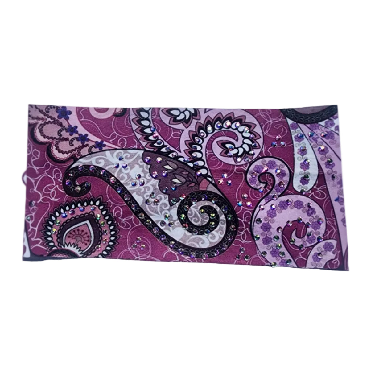 Multi Pink Swirl Bling Headband