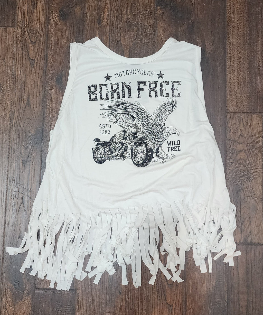 Born Free Eagle Tank - Fringe