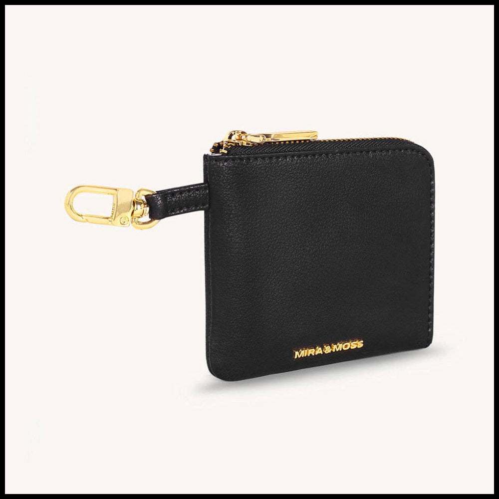 Mira & Moss Nova Compact Wallet - Black: BLACK