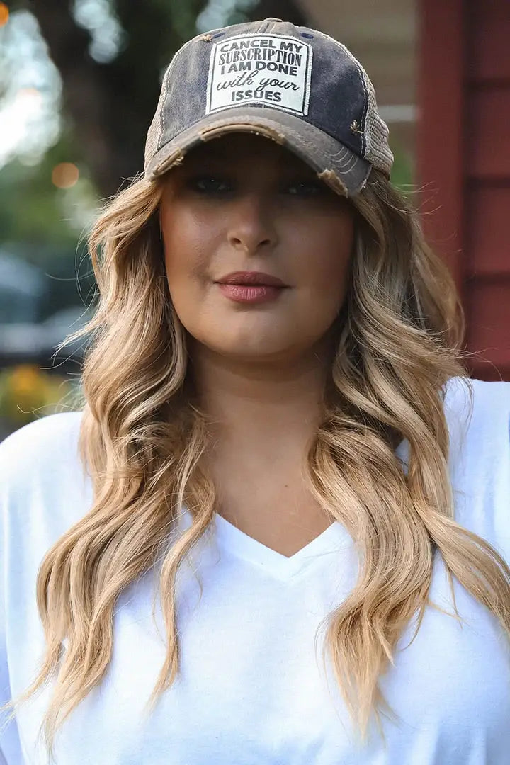 Cancel My Subscription I'm Done.....Trucker Hat Baseball Cap