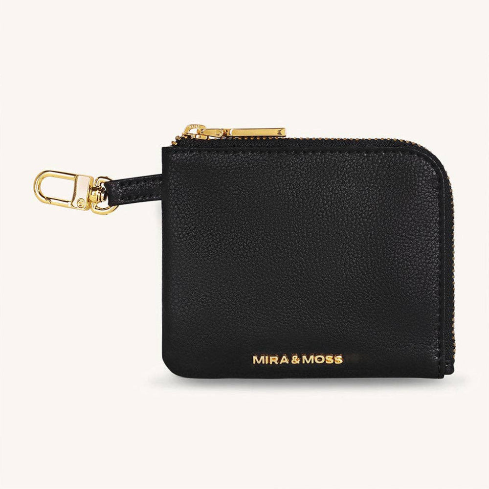 Mira & Moss Nova Compact Wallet - Black: BLACK