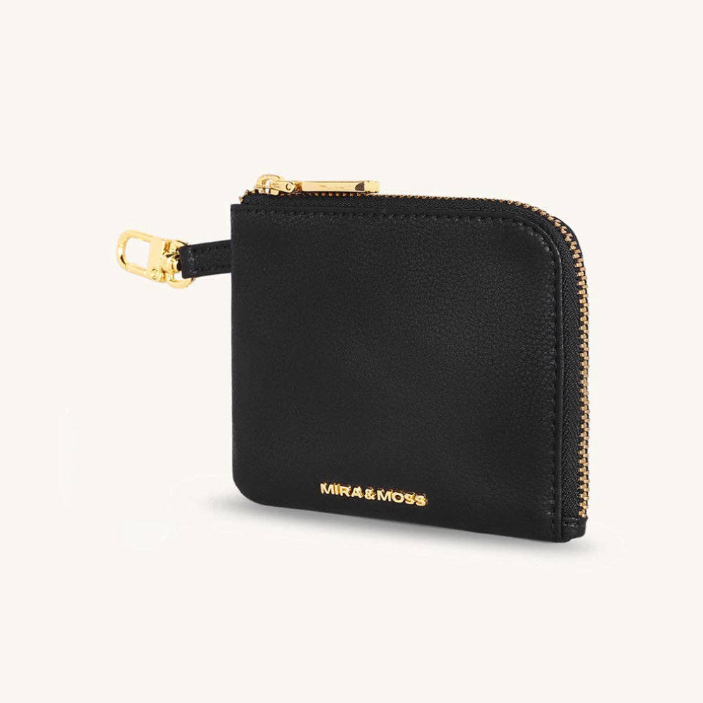 Mira & Moss Nova Compact Wallet - Black: BLACK