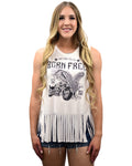 Born Free Eagle Tank - Fringe