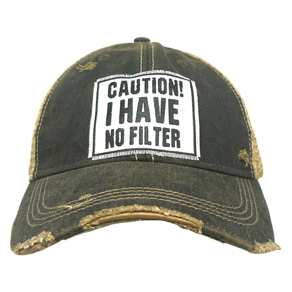 Caution! I Have No Filter Trucker Hat Baseball Cap