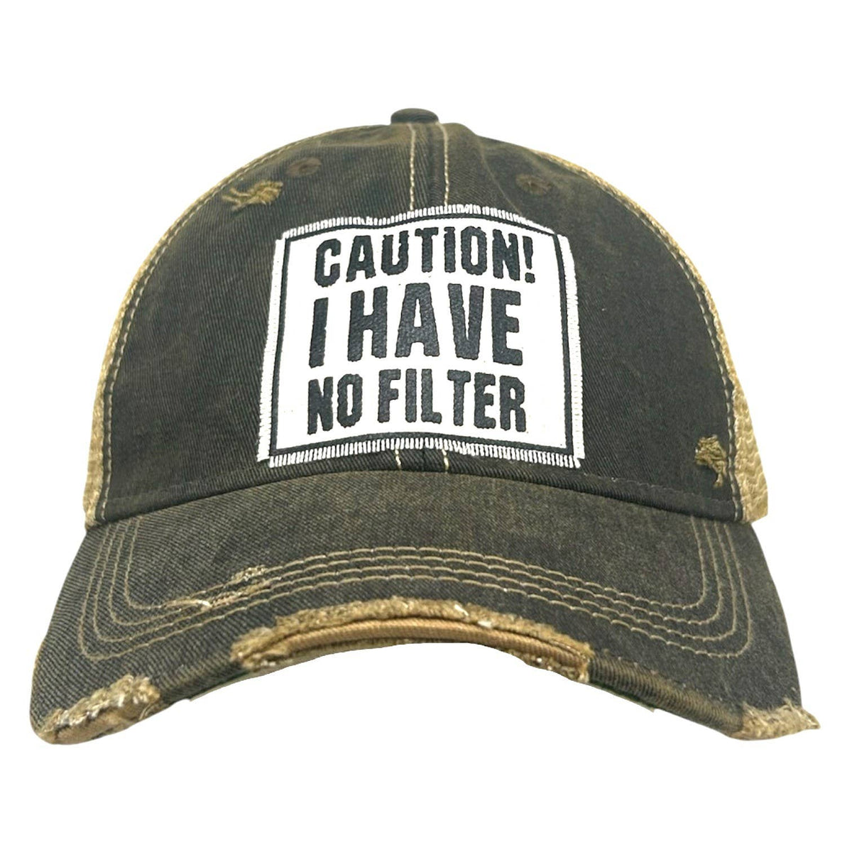 Caution! I Have No Filter Trucker Hat Baseball Cap