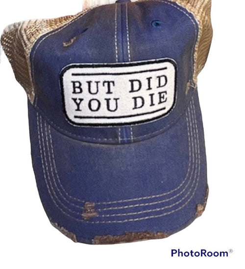 BUT DID YOU DIE: Denim Leopard Edge