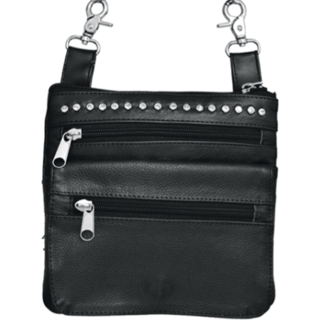 Ladies Clip on Bag Black