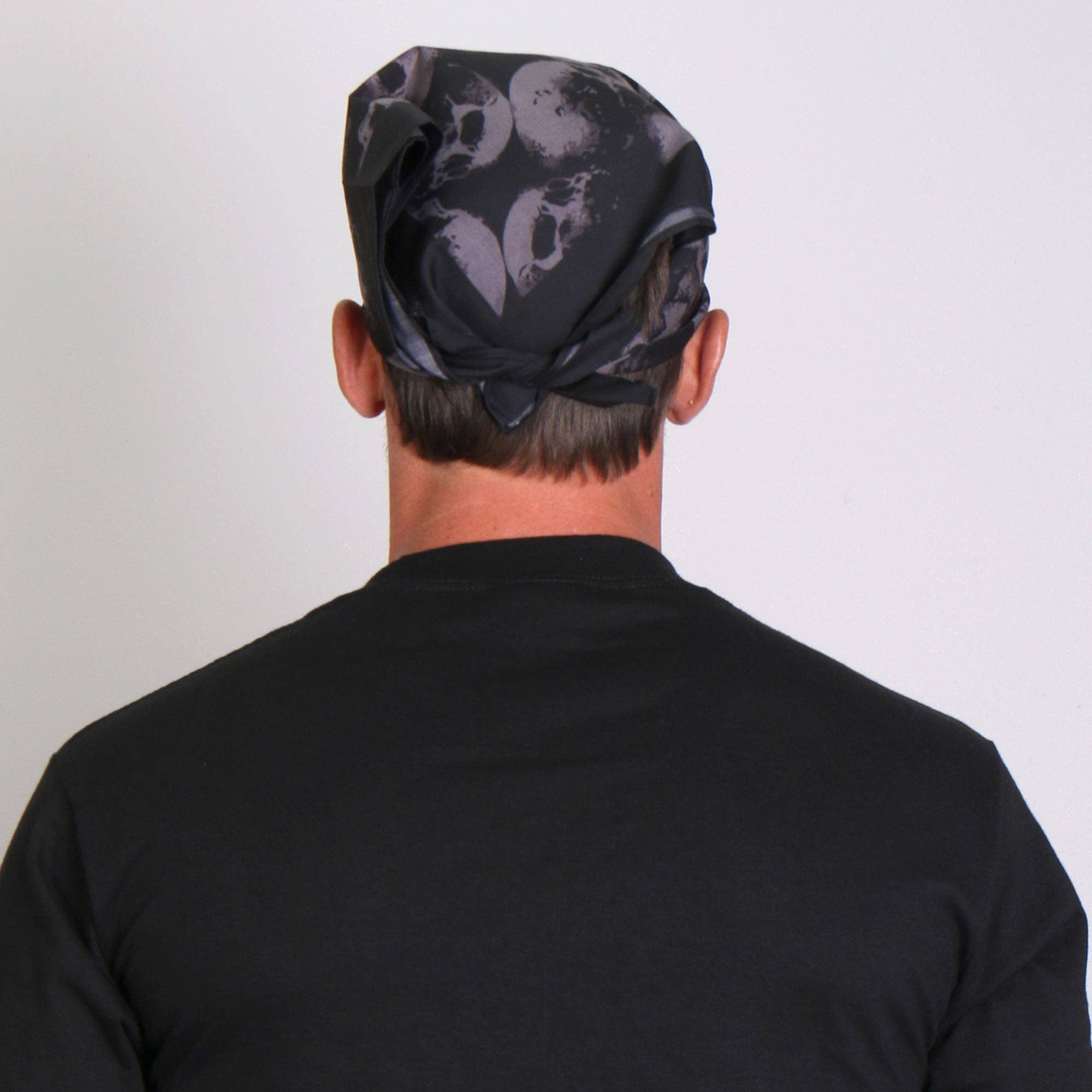 Ancient Skulls Bandana: 21"X21"