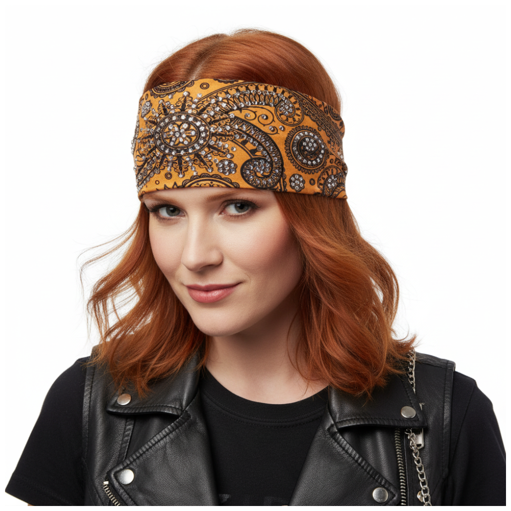 Redhead Biker Chick Headband